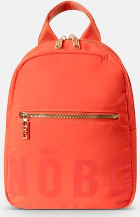 Nylonowy plecak z logo Nobo pomarańczowy