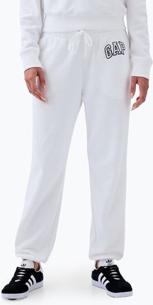 Spodnie damskie GAP French Logo Jogger optic white | WYSYŁKA W 24H | 30 DNI NA ZWROT