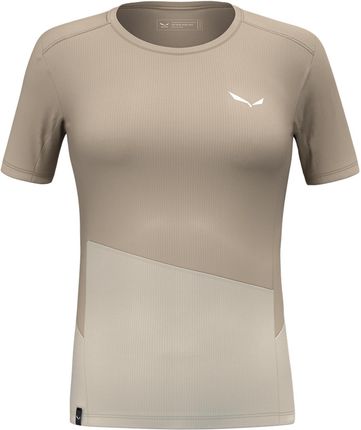 Damska Koszulka Techniczna Salewa Puez Sporty Dry W T-Shirt - quicksand/7260