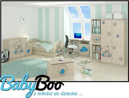 Baby Boo Komplet Mebli Dziecięcych Łóżko 160X80 7 Elementów