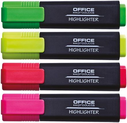 Office Products Zakreślacze 4 Kolory