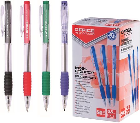 Office Products Długopisy 0.7Mm Niebieskie (50)