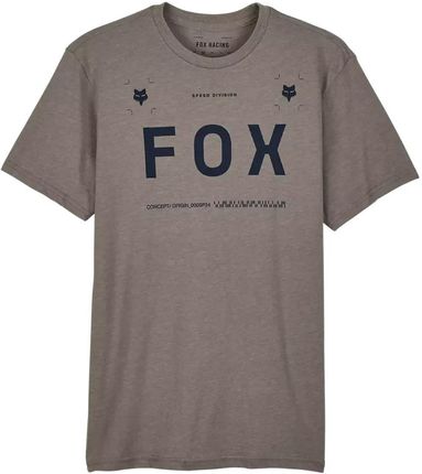Fox Kolarska Koszulka Z Krótkim Rękawem Aviation Prem Szary