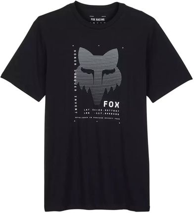 Fox Kolarska Koszulka Z Krótkim Rękawem Dispute Prem Czarny