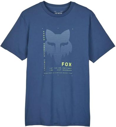Fox Kolarska Koszulka Z Krótkim Rękawem Dispute Prem Niebieski
