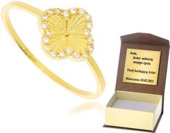 Intergold Złoty Pierścionek Próby 585 15