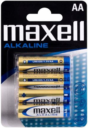 Maxell  Aa/R6/Lr06 1,5V Alkaliczna 4 Szt.