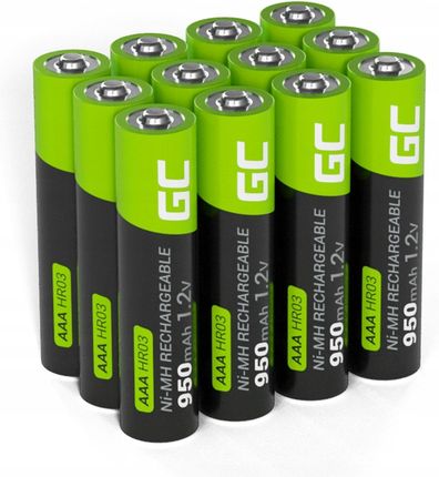 Green Cell 12X Akumulatorki Aaa R3 950Mah Baterie Do Lamp Solarnych