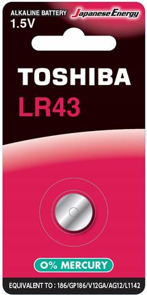 Toshiba  Alkaliczna Lr43 Ag12 L1142 186