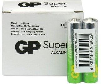 Gp Batteries 10 X  Alkaliczna Super Alkaline G-Tech Lr03 / Aaa