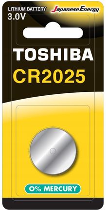 Toshiba  Specjalistyczna Litowa Cr2025 1Szt