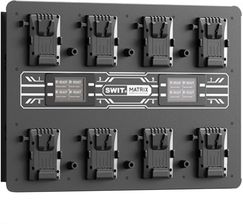Swit Matrix-S8 8Ch X Max 6A Top Fast Simultaneous 14V/28V Wall Charger V-Mount(Pc-W461S)