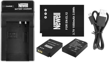Newell Zestaw Newell: Ładowarka Usb-C + Akumulator En-El12 Do Nikon