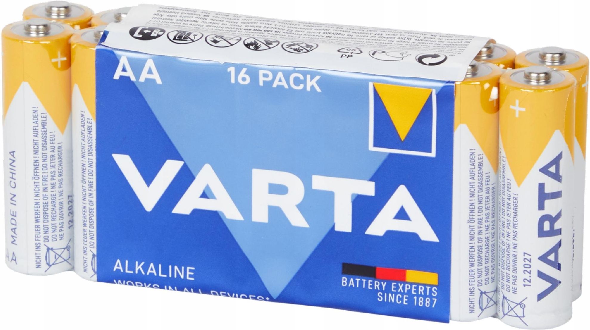 Varta Baterie Alkaliczne Aa R6 1,5V Paluszki - Ceny i opinie na Ceneo.pl