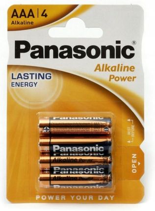 Panasonic Baterie Alkaliczne Aaa R3 Lasting Energy 4 Szt Blister