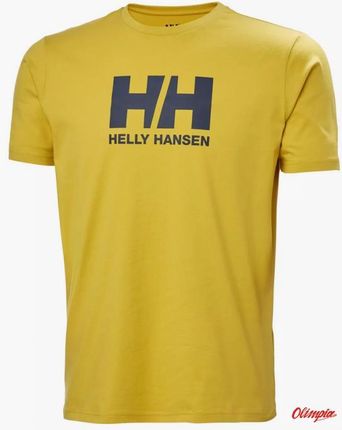 Koszulka męska HELLY HANSEN HH LOGO T-SHIRT - Gold