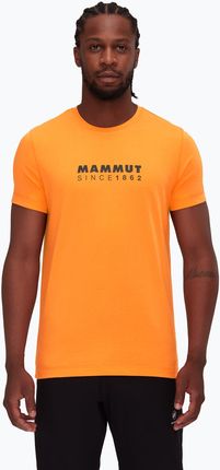 Koszulka męska Mammut Core Logo tangerine | WYSYŁKA W 24H | 30 DNI NA ZWROT