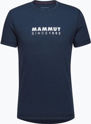 Koszulka męska Mammut Core Logo marine | WYSYŁKA W 24H | 30 DNI NA ZWROT
