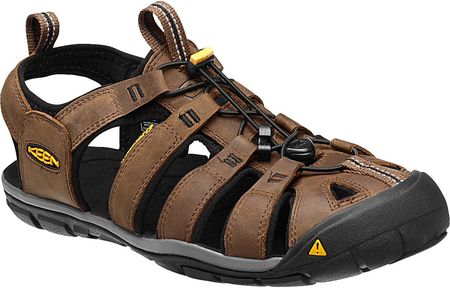 Sandały męskie Keen Clearwater CNX Leather Rozmiar butów (UE): 41 / Kolor: brązowy