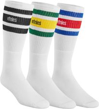 Zdjęcie Skarpetki Etnies Tube Sock 3 Pck Assorted - Szadek