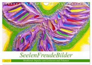 SeelenFreudeBilder - Strahlende Impulse zum Loslassen und Träumen (Wandkalender 2025 DIN A4 quer), CALVENDO Monatskalender