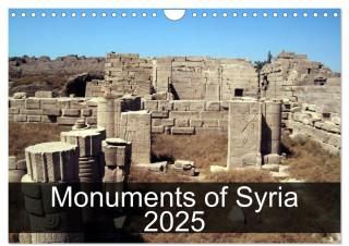 Monuments of Syria 2025 (Wall Calendar 2025 DIN A4 landscape), CALVENDO