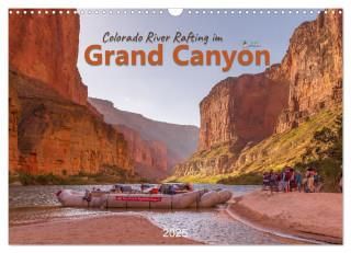Colorado River Rafting im Grand Canyon (Wandkalender 2025 DIN A3 quer), CALVENDO Monatskalender