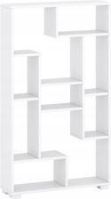 Zdjęcie Regał ścienny podłogowy pionowy poziom kolor biały - Ujazd