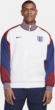 Męska kurtka piłkarska Nike Dri-FIT Anglia Strike (wersja domowa) - Biel