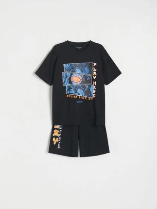 Reserved - Dwuczęściowa piżama Dragon Ball - czarny