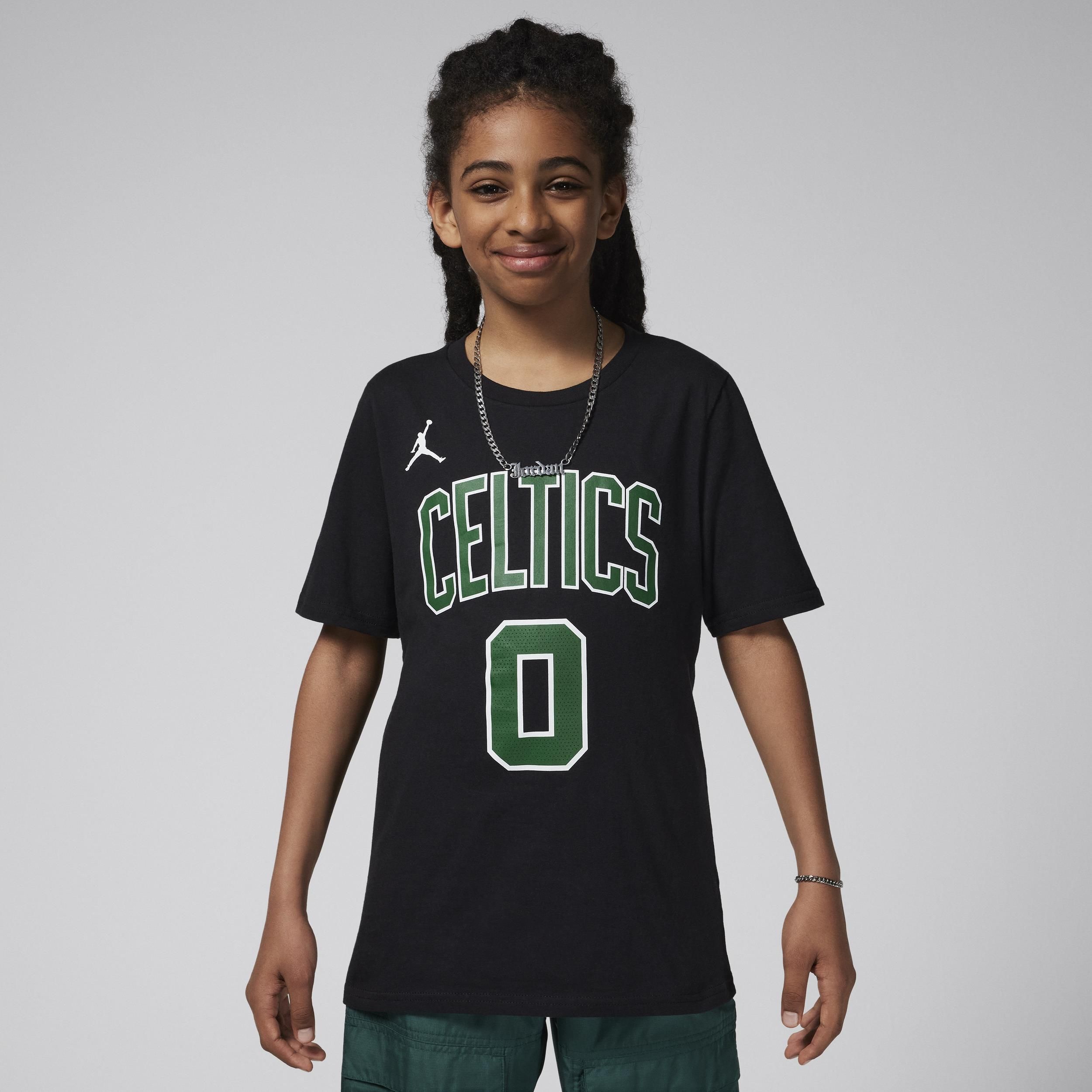 Tatum Black Celtic Shirt Tatum Boston Celtics Youth T Shirts
