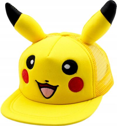 Czapka Z Daszkiem Pikachu Pokemon Duże Uszy Dla Dzieci Bejsbolówka Full Cap