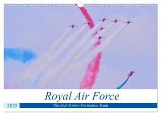 Royal Air Force The Red Arrows Formation Team (Wall Calendar 2025 DIN A3 landscape), CALVENDO 12 Month Wall Calendar