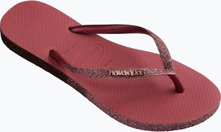 Japonki damskie Havaianas Slim Sparkle II pau brasil | WYSYŁKA W 24H | 30 DNI NA ZWROT