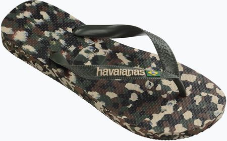 Japonki Havaianas Brasil Tech II olive green | WYSYŁKA W 24H | 30 DNI NA ZWROT