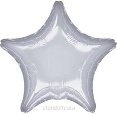 Zdjęcie Balon Foliowy Metalik Srebrny Gwiazda Luzem 48Cm - Gryfice