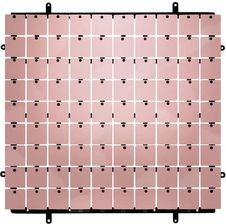 Zdjęcie Panel Dekoracyjny Różowy Czarne Tło Typ B 30X30Cm - Rybnik