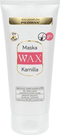 Pilomax Wax Angielski Kamilla Colourcare Maska Wygładzająca Do Włosów Farbowanych Blond 200ml