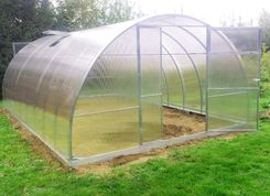 Zdjęcie Szklarnia Z Poliwęglanu 4Mm 3,5X12M Ocynk Tunel 40X20Mm - Poznań