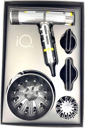 GAMA IQ 3 Perfetto Oxy Active Black innowacyjna suszarka do włosów ultra lekka czarna