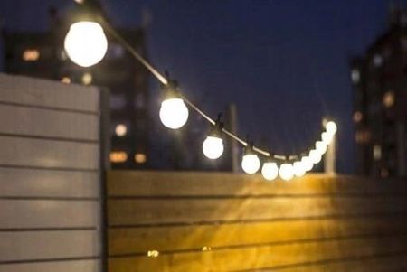 GIRLANDA 15m Lampki 50szt żarówki LED ogrodowe