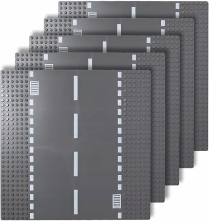 PŁYTKI KONSTRUKCYJNE do klocków LEGO 32x32 XL kreatywny ZESTAW 5 sztuk DROGA PROSTA