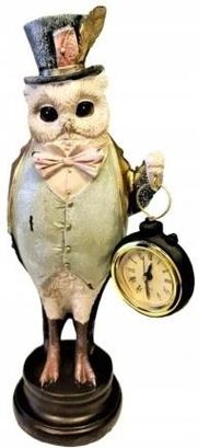 Figurka Figura Sowa Z Zegarem Model I