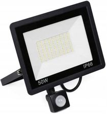 Halogen Naświetlacz Led 50W Slim Czujnik Ruchu