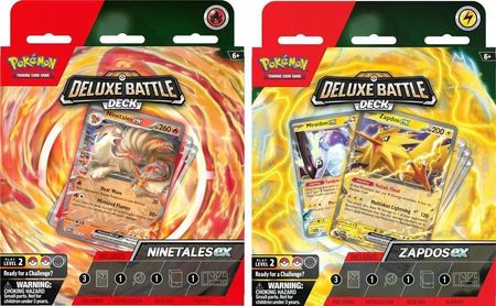 Pokemon TCG Deluxe Battle Decks Bundle (6)   