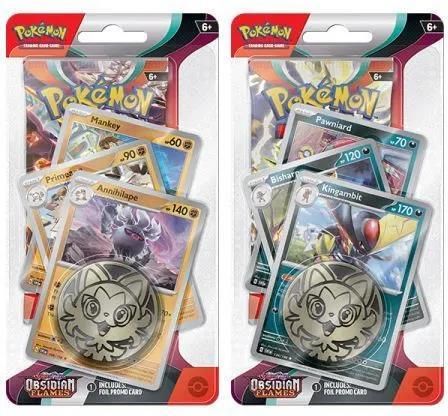 Pokemon TCG Scarlet & Violet Obsidian Flames Premium Checklane box (16)   