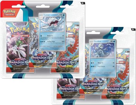 Pokemon TCG Scarlet & Violet Paradox Rift 3-Pack Blister Box (24)   