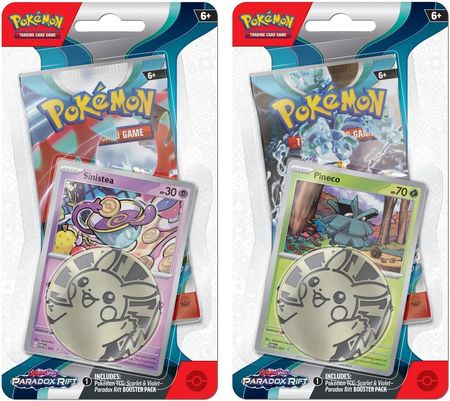 Pokemon TCG Scarlet & Violet Paradox Rift Checklane Blister Box (16)   