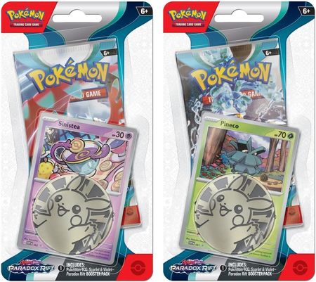 Pokemon TCG Scarlet & Violet Paradox Rift Premium Checklane Blister Box (16)   