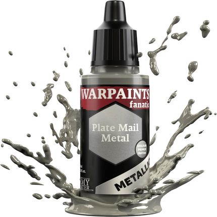 The Army Painter Warpaints Fanatic Metallic Plate Mail Metal 18ml